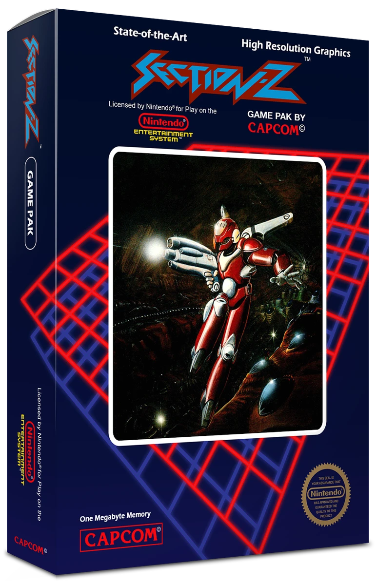 Section-Z [5 Screw] box art