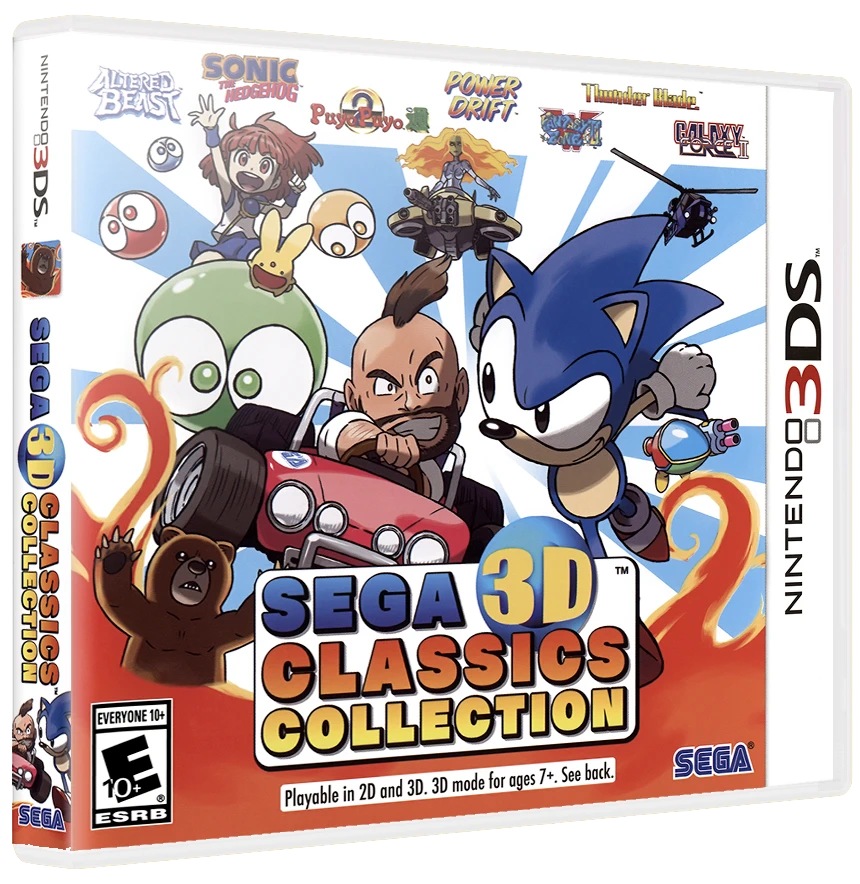 Sega 3D Classics Collection box art