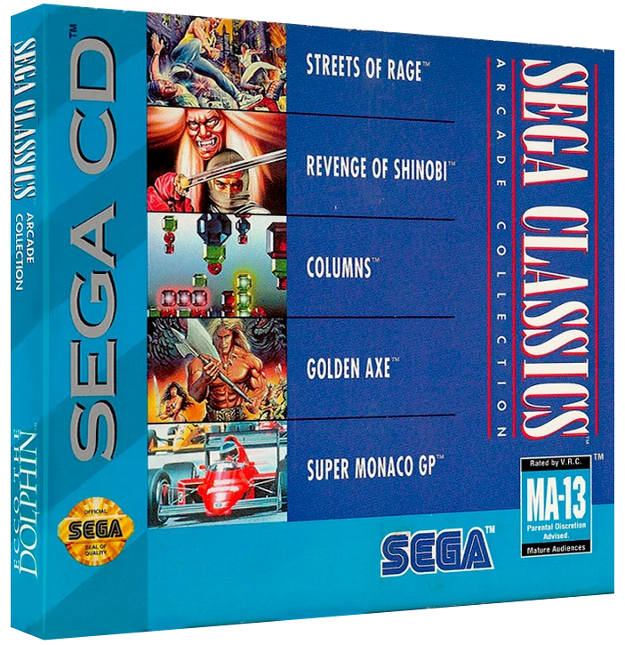 Sega Classics Arcade Collection 5-in-1 box art