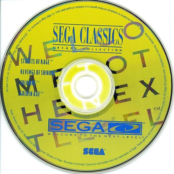 Sega Classics Arcade Collection box art