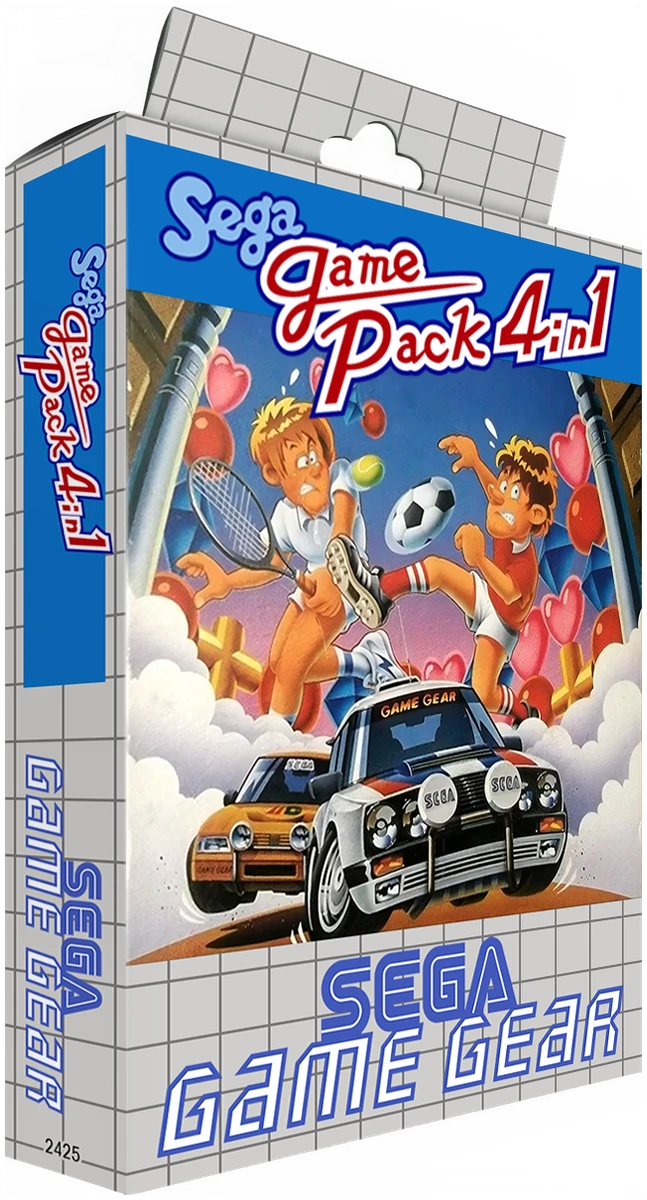 Sega Game Pack 4 in 1 box art