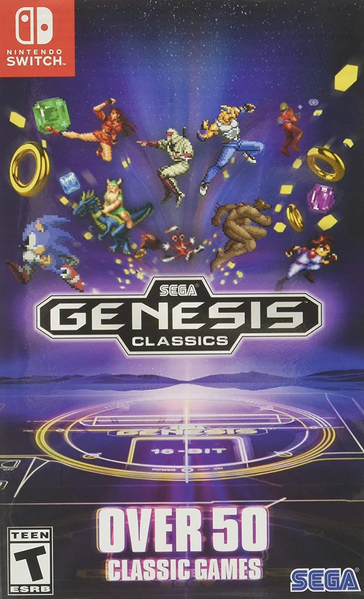 Sega Mega Drive Classics box art