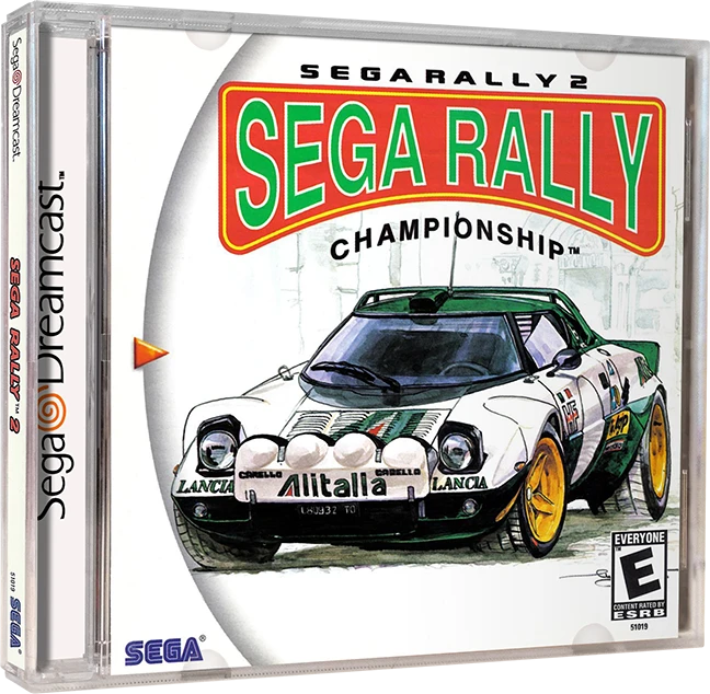 Sega Rally 2 Sega Rally Championship box art
