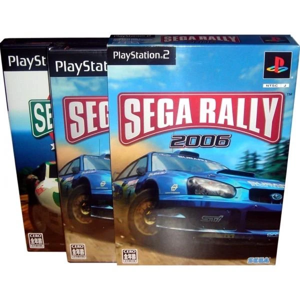 Sega Rally 2006 & Sega Rally Championship box art
