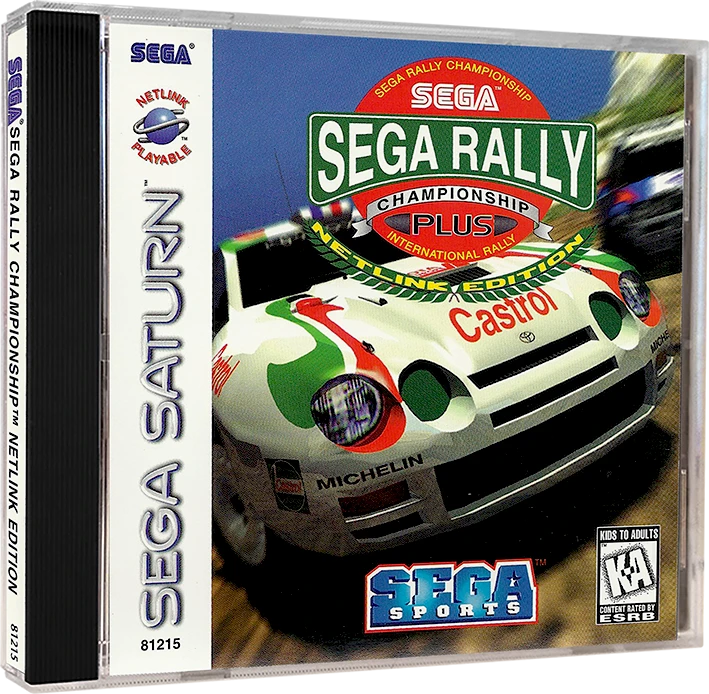 Sega Rally Championship Plus box art