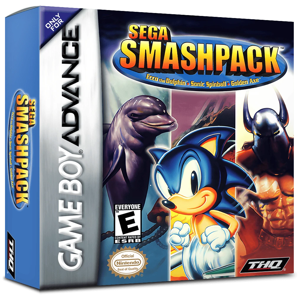 Sega Smash Pack box art