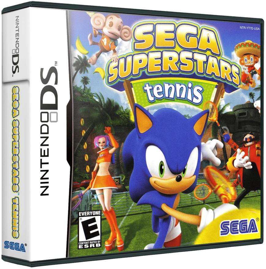 Sega Superstars Tennis box art