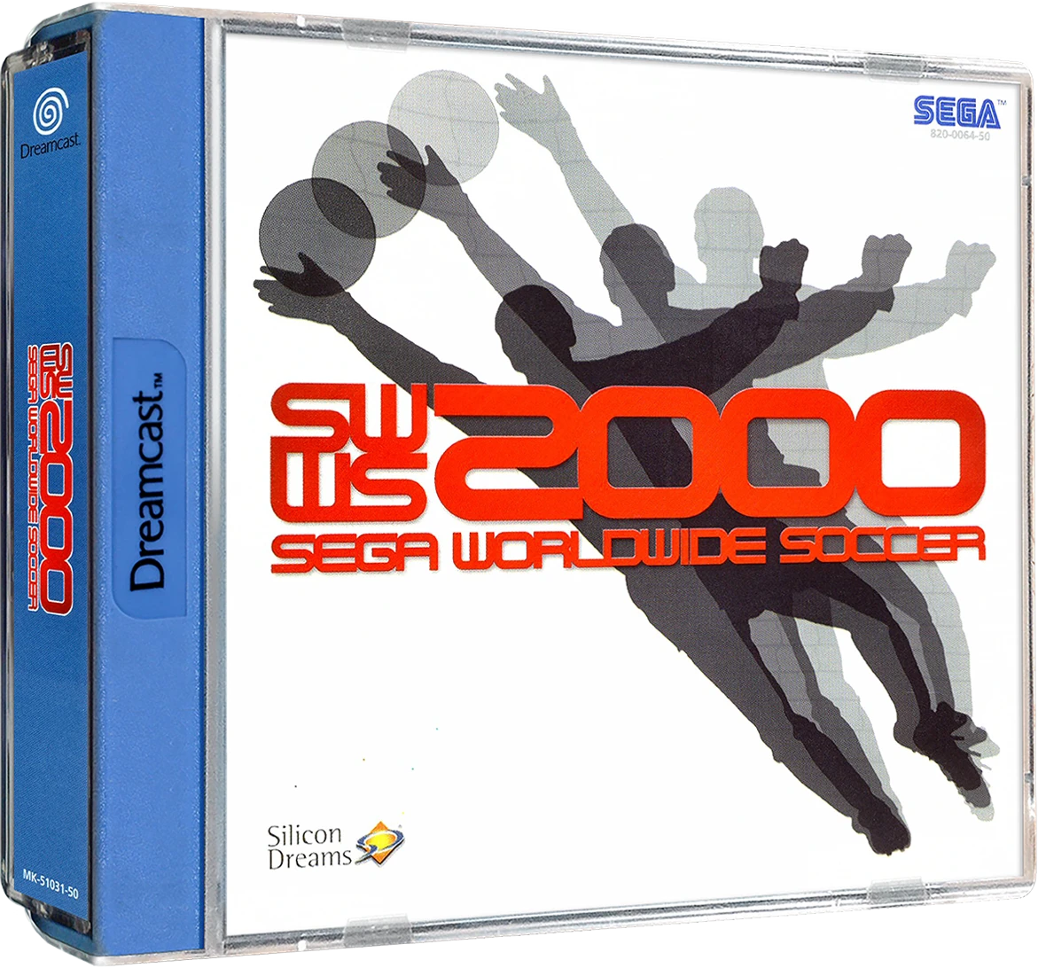 Sega Worldwide Soccer 2000 box art