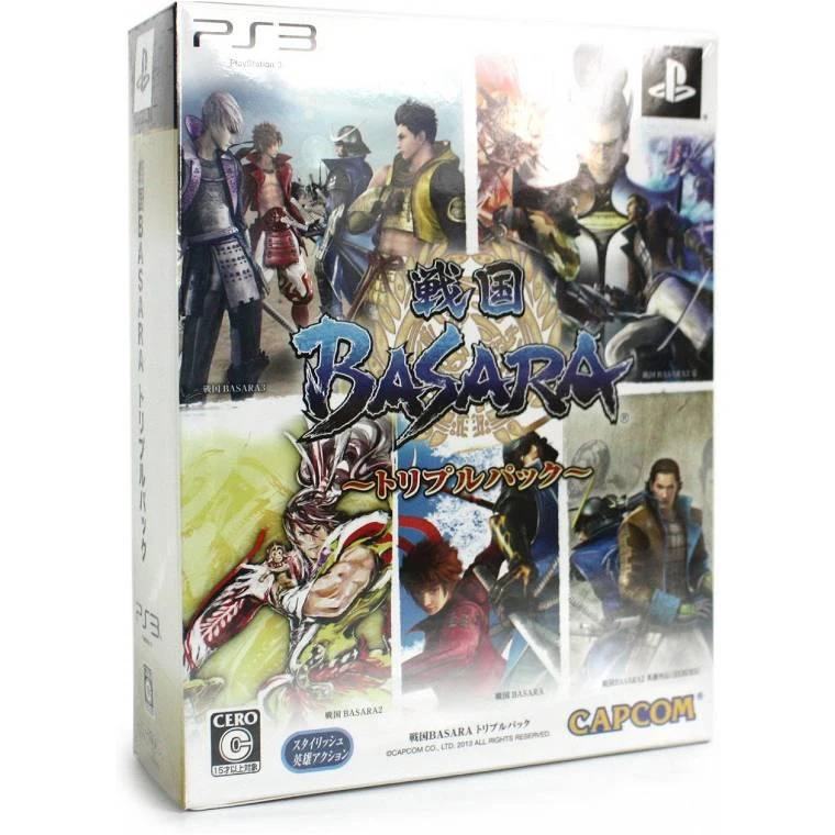 Sengoku Basara Triple Pack box art