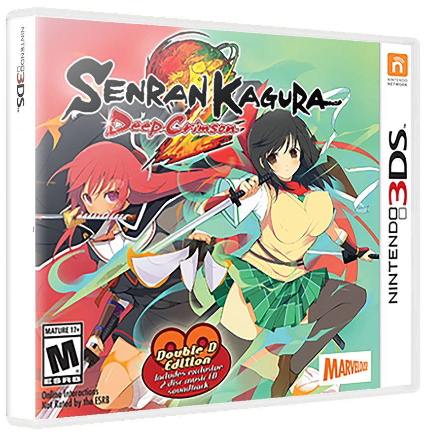 Senran Kagura 2: Deep Crimson box art
