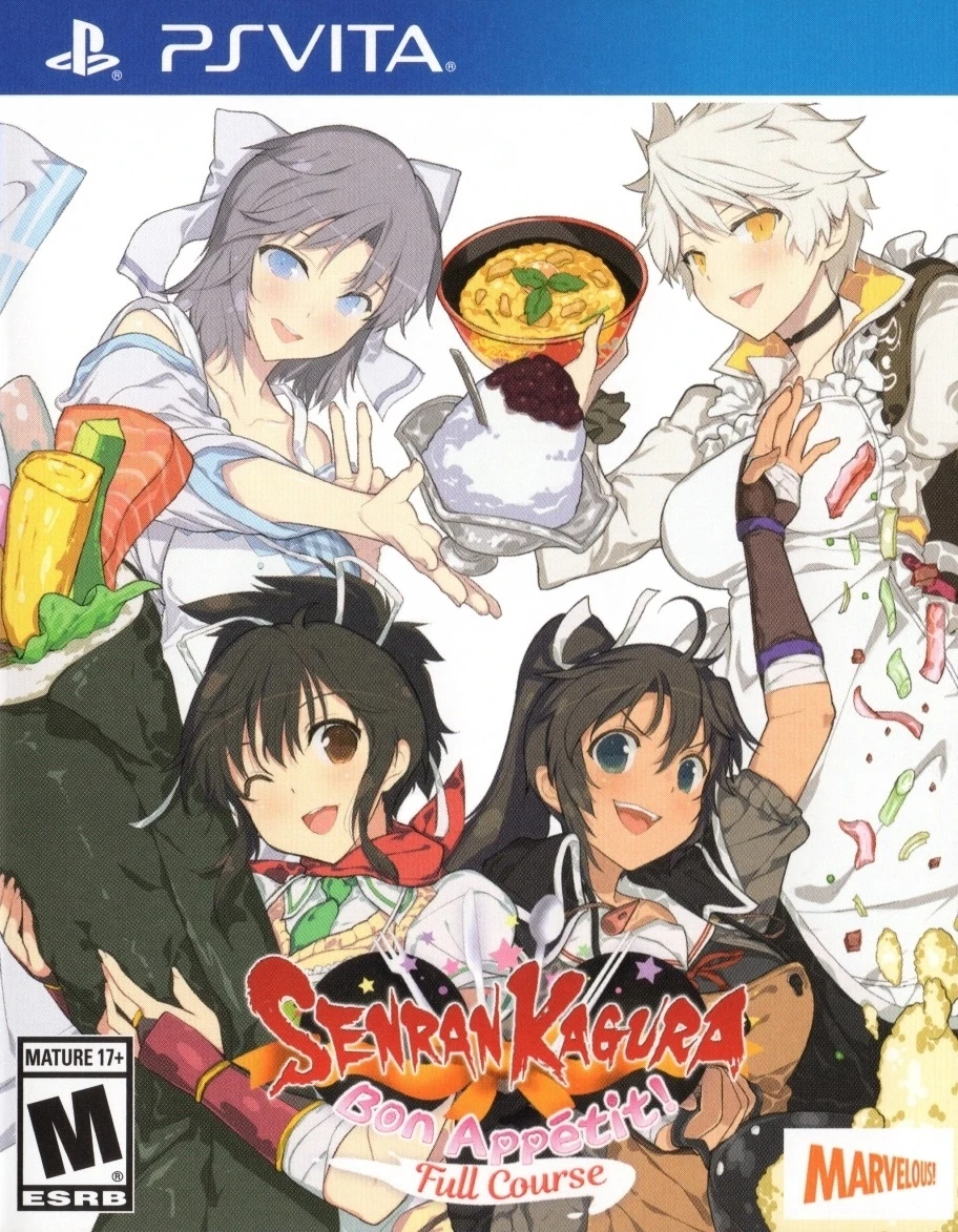Senran Kagura Bon Appetit Full Course box art