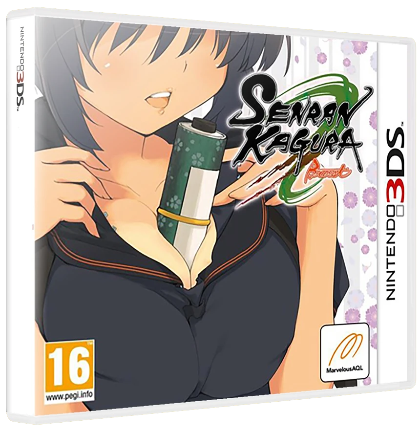Senran Kagura Burst box art