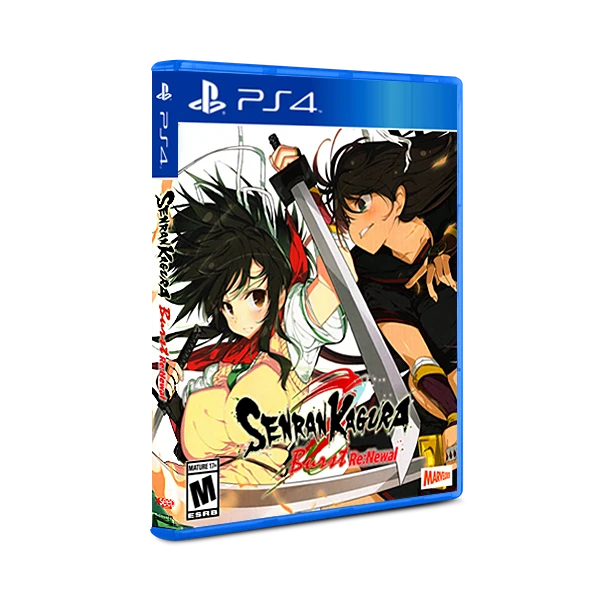 Senran Kagura Burst Re:Newal box art