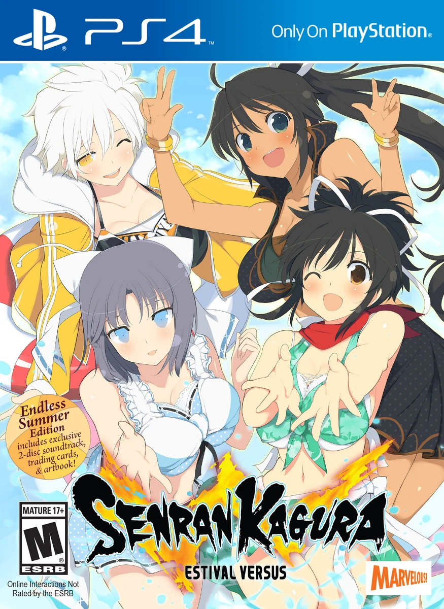 Senran Kagura Estival Versus box art