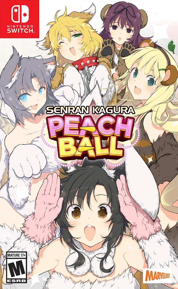 Senran Kagura Peach Ball box art