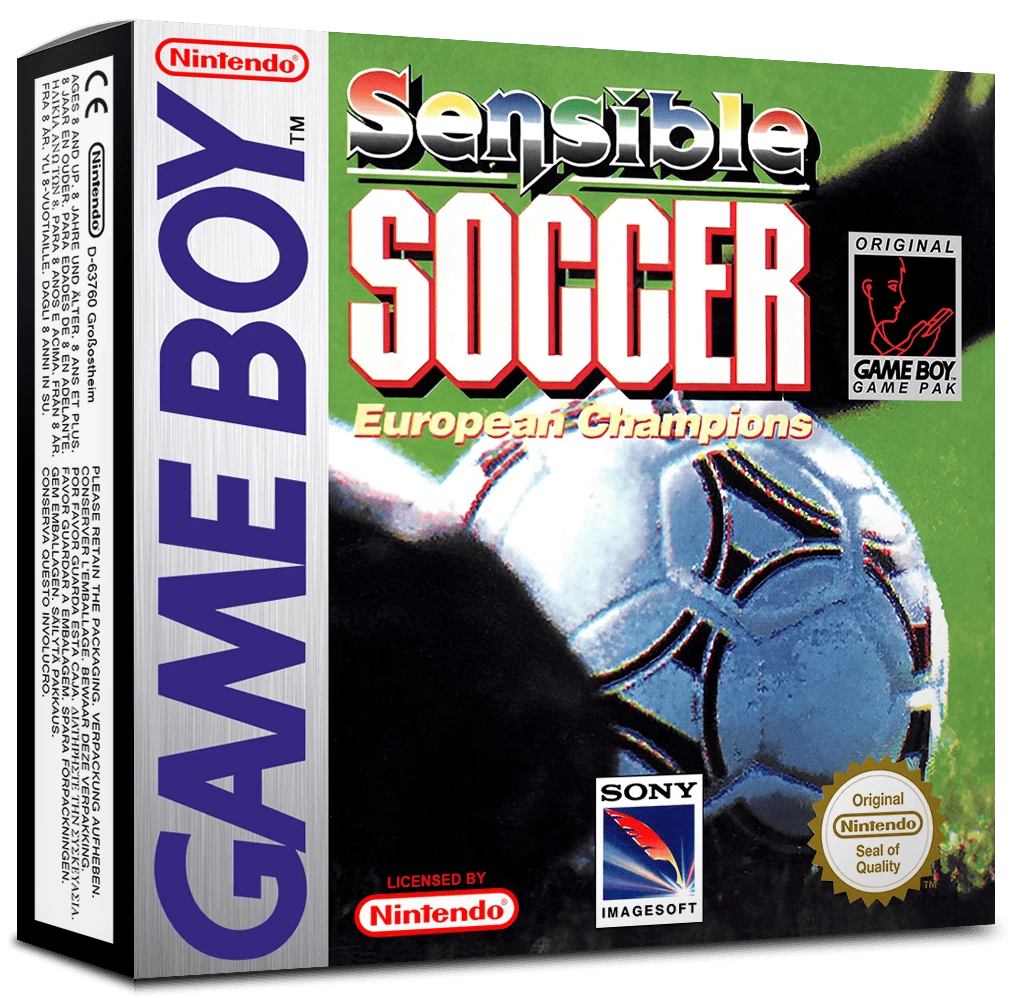 Sensible Soccer: European Champions box art