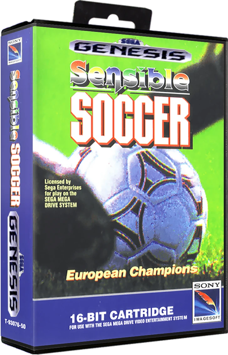 Sensible Soccer: European Champions box art