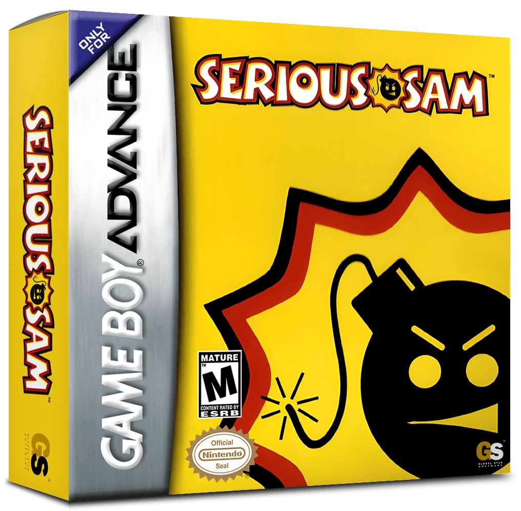Serious Sam Advance box art