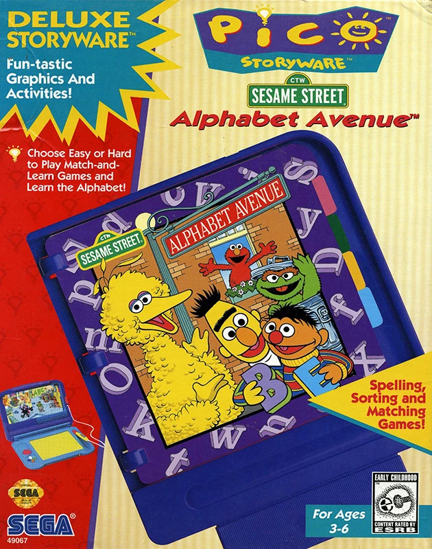 Sesame Street: Alphabet Avenue box art
