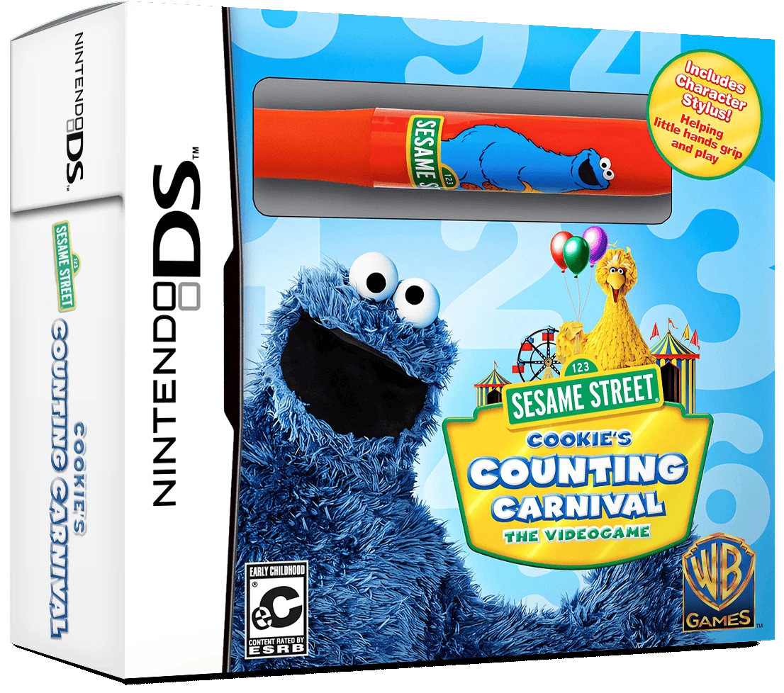 Sesame Street: Cookie's Counting Carnival box art