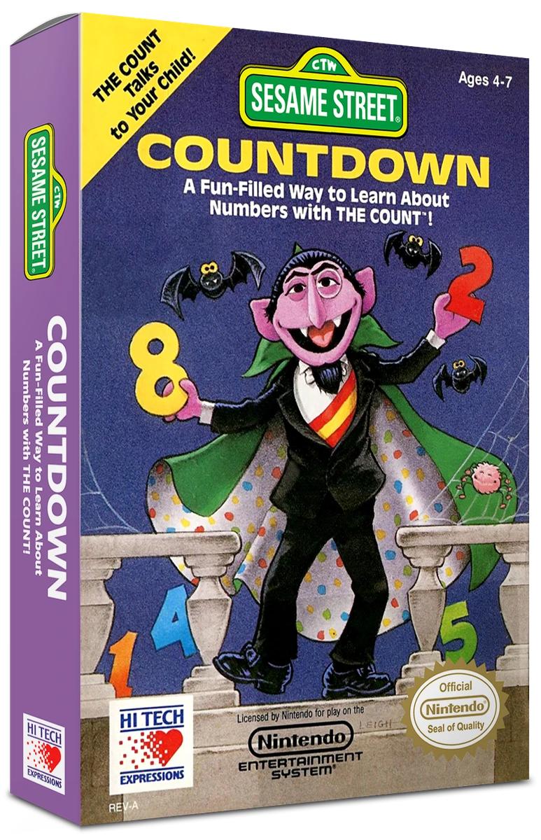 Sesame Street Countdown box art