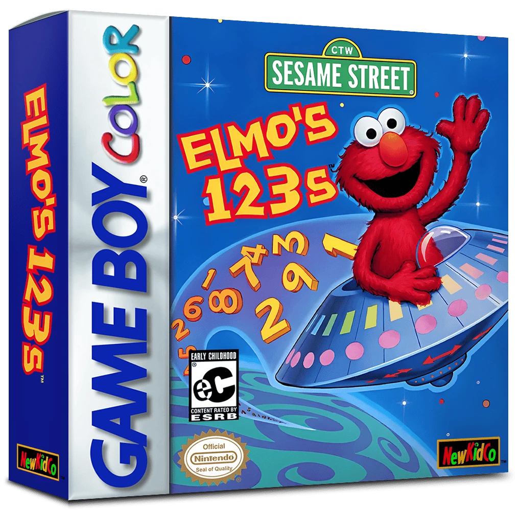 Sesame Street Elmo's 123s box art