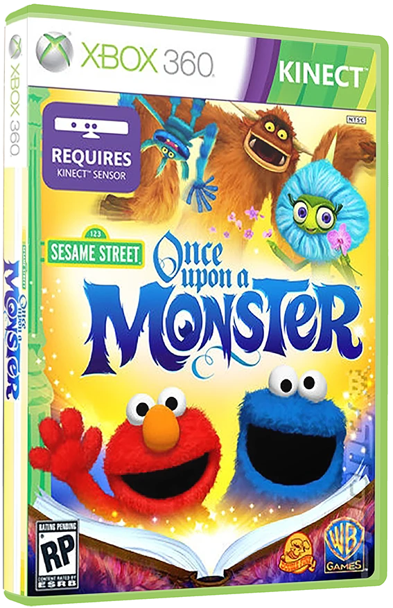 Sesame Street: Once Upon a Monster box art