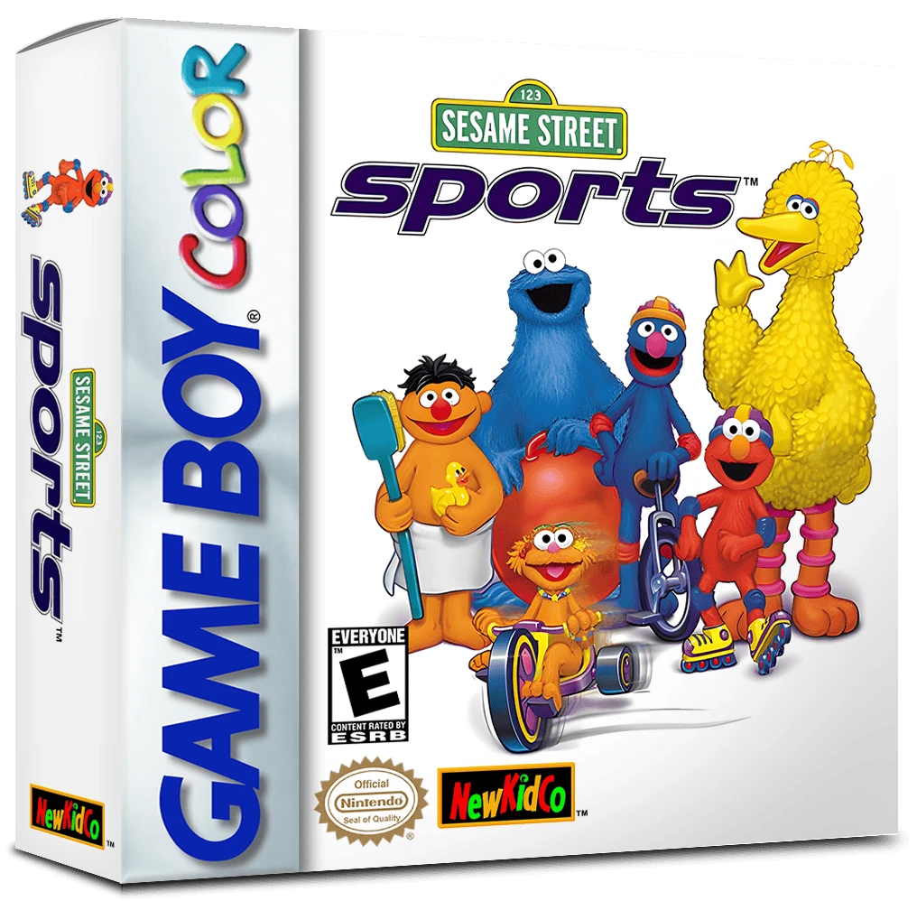 Sesame Street Sports box art