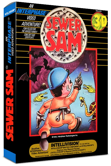 Sewer Sam box art