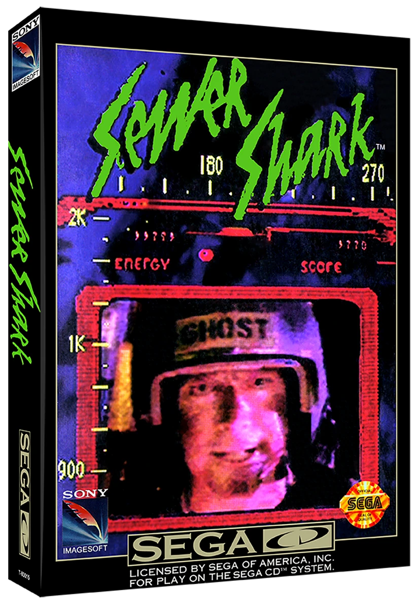 Sewer Shark box art