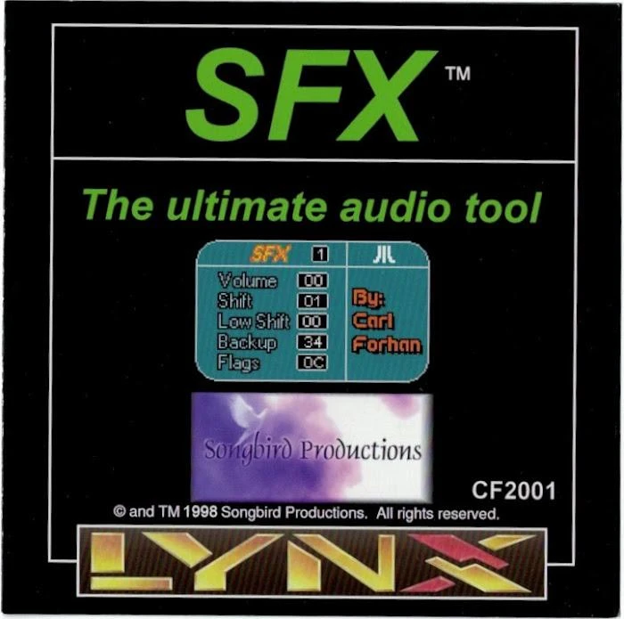 SFX [Homebrew] box art