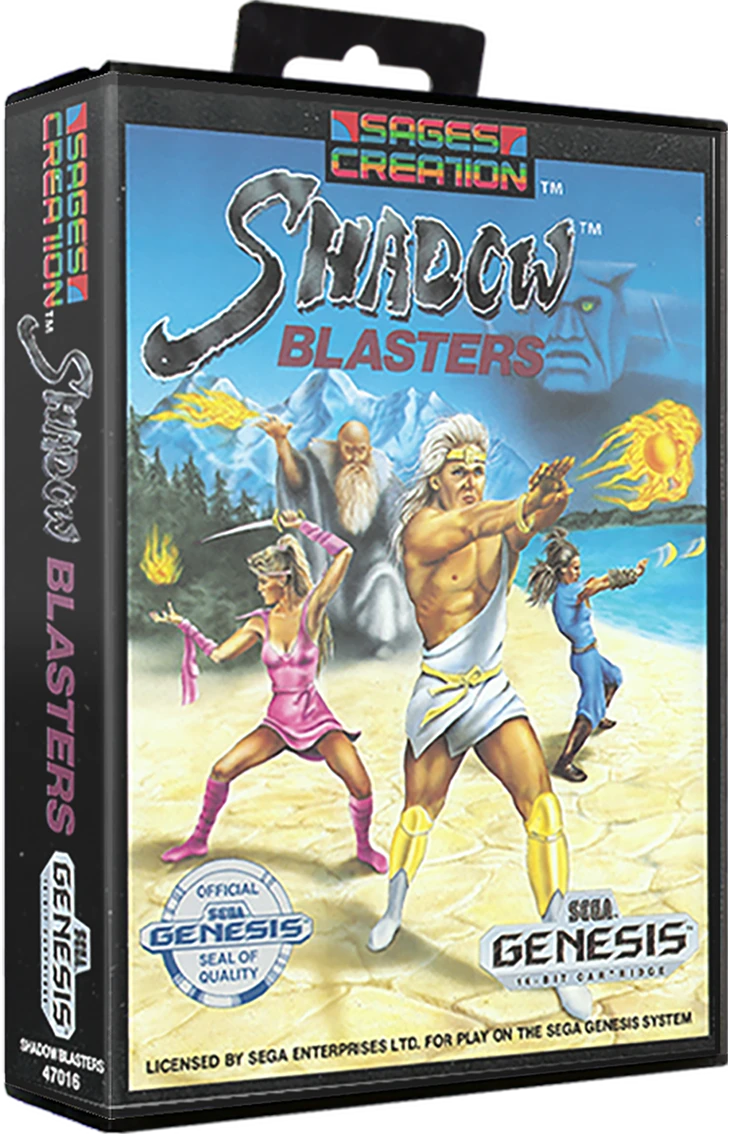 Shadow Blasters box art