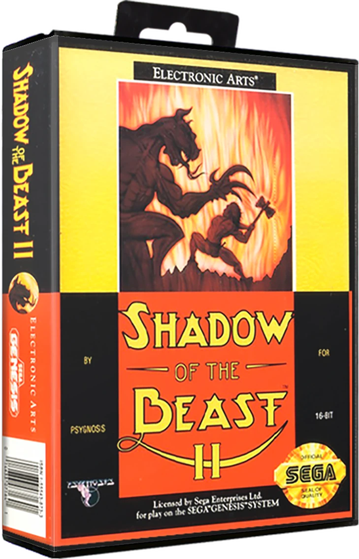 Shadow of the Beast II box art