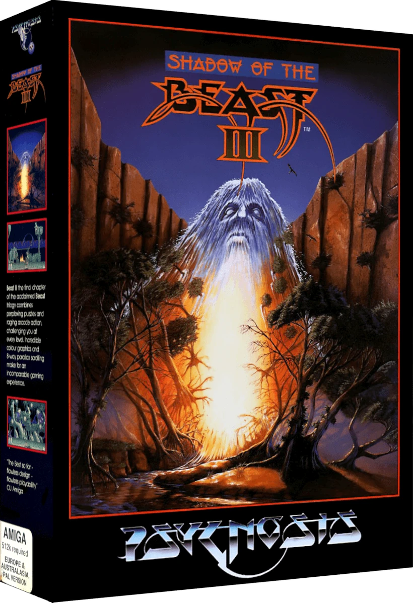 Shadow of the Beast III box art