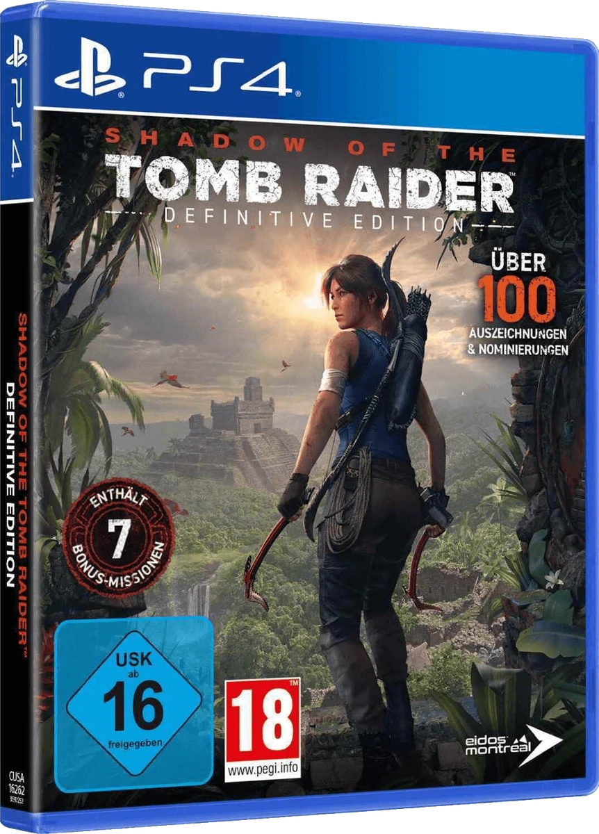 Shadow of the Tomb Raider [Definitive Edition] box art