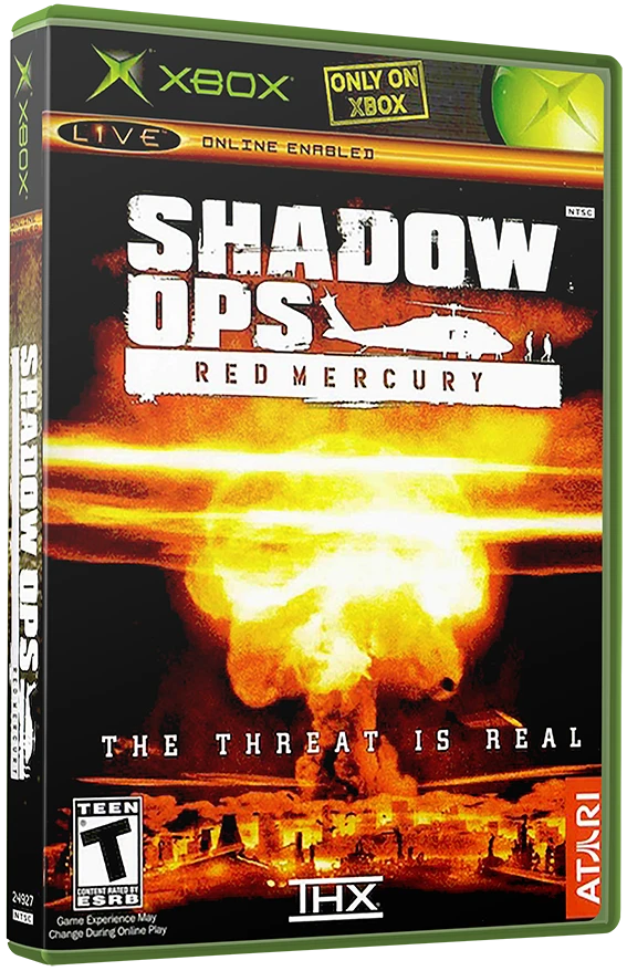 Shadow Ops Red Mercury box art