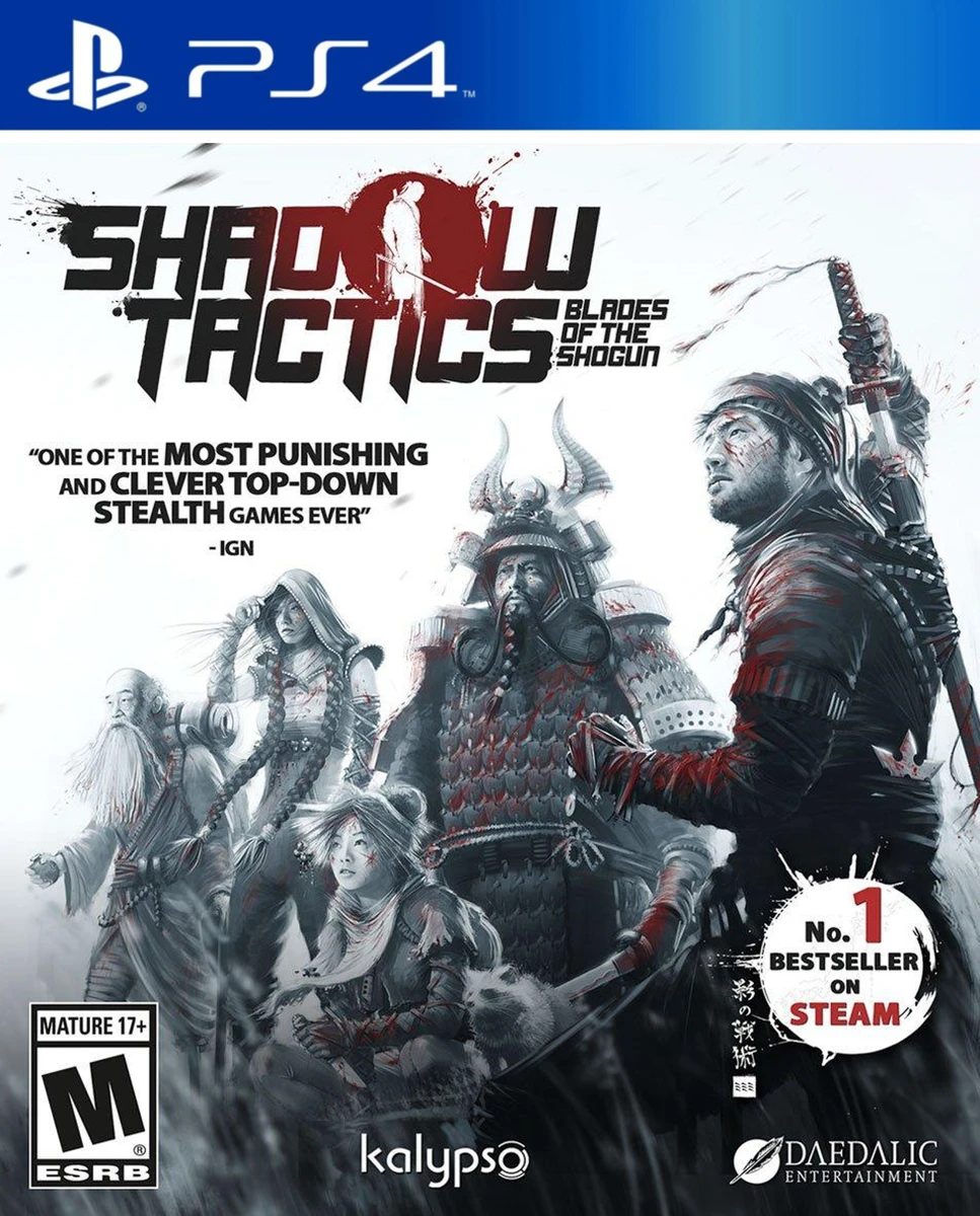 Shadow Tactics Blades of the Shogun box art
