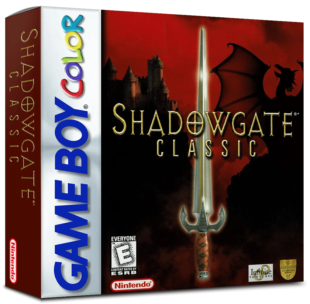 Shadowgate Classic box art