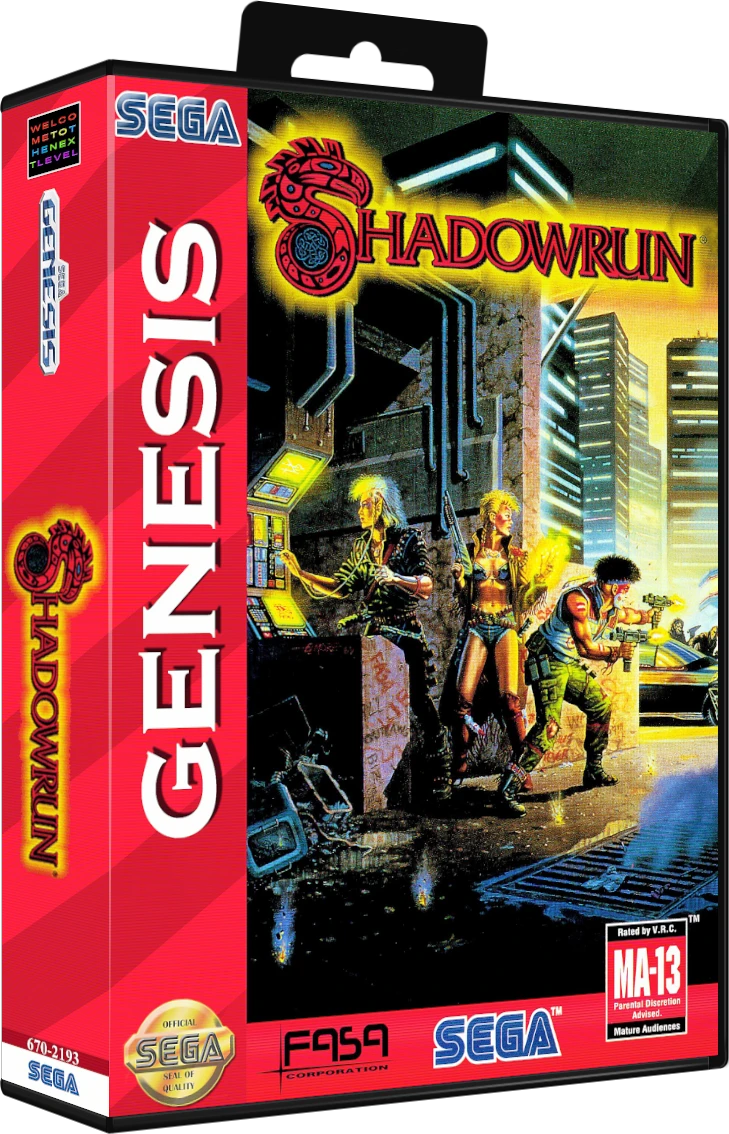 Shadowrun box art