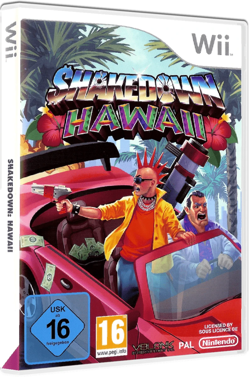Shakedown: Hawaii box art