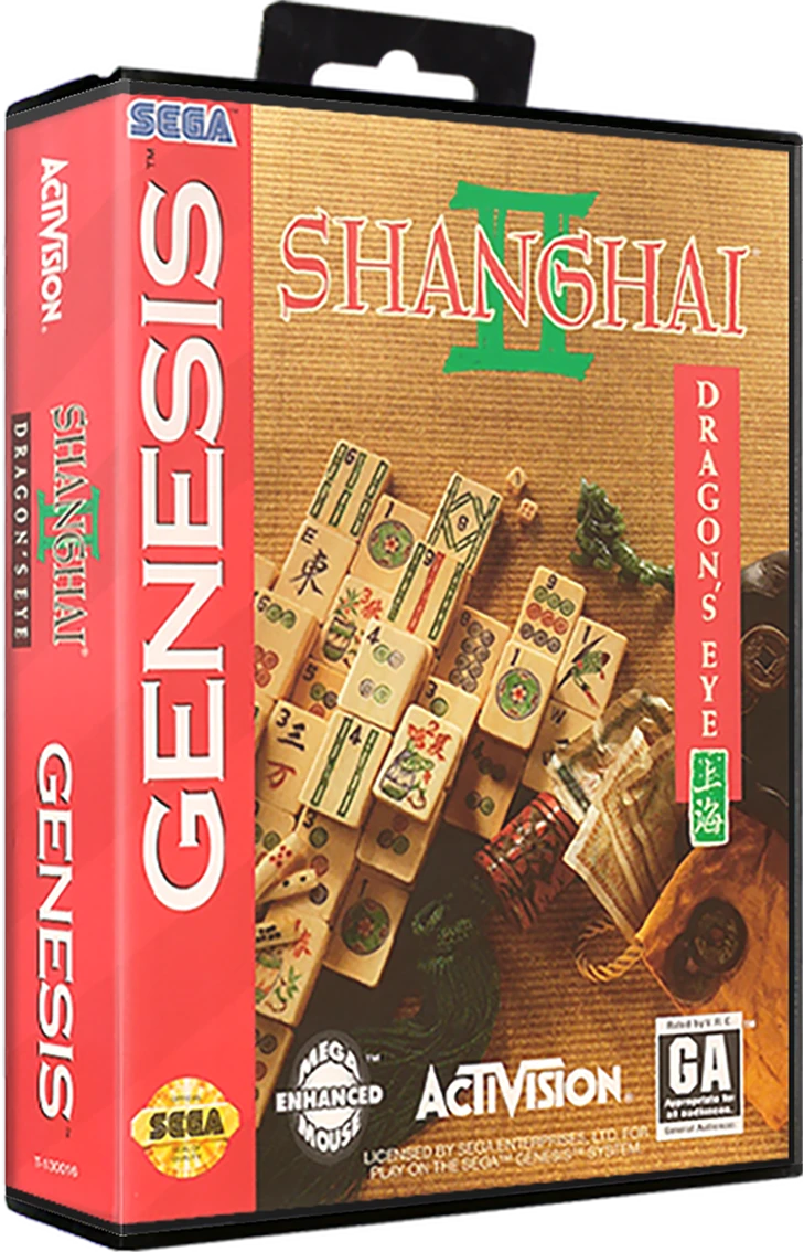 Shanghai II Dragon's Eye box art