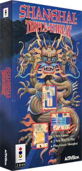 Shanghai: Triple Threat box art