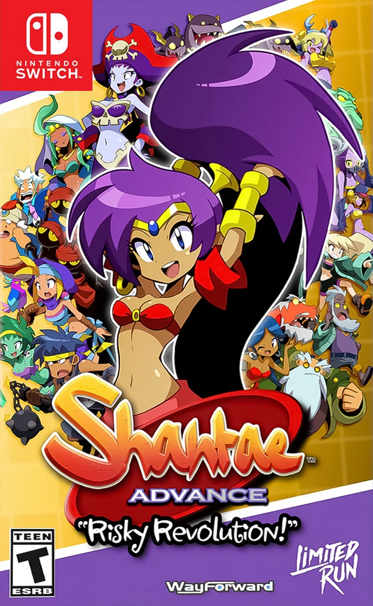 Shantae Advance: Risky Revolution box art