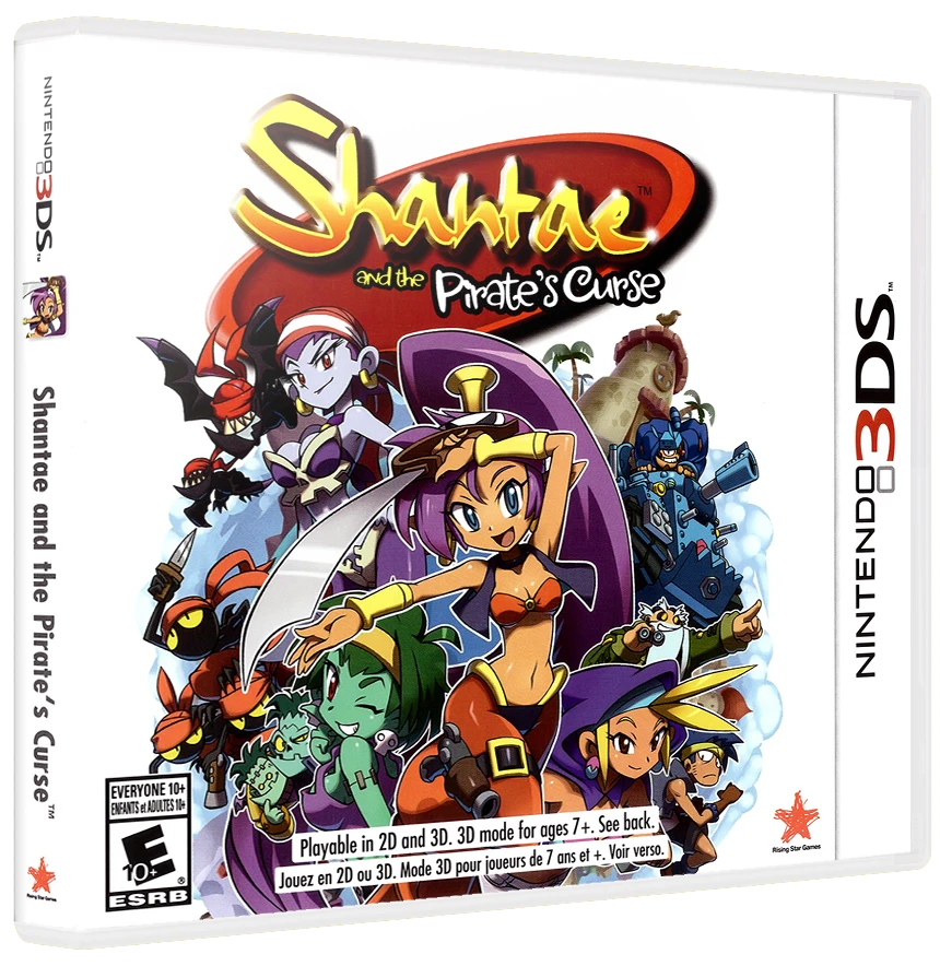 Shantae and the Pirate's Curse box art