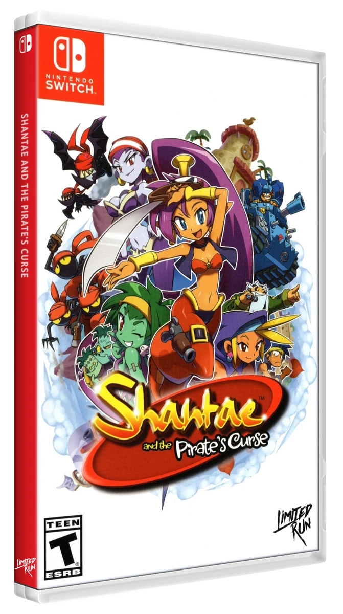 Shantae and the Pirate's Curse box art