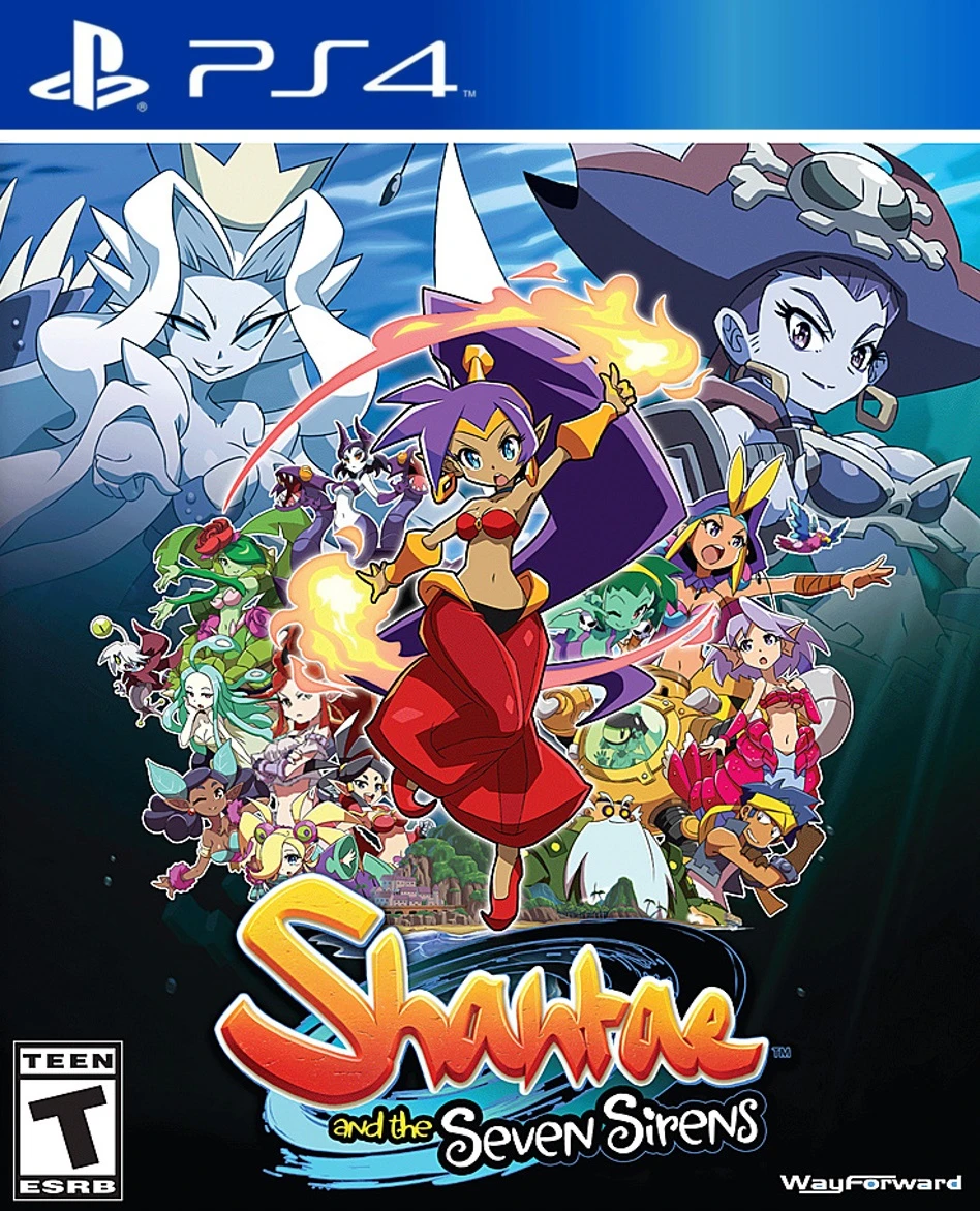 Shantae And The Seven Sirens box art