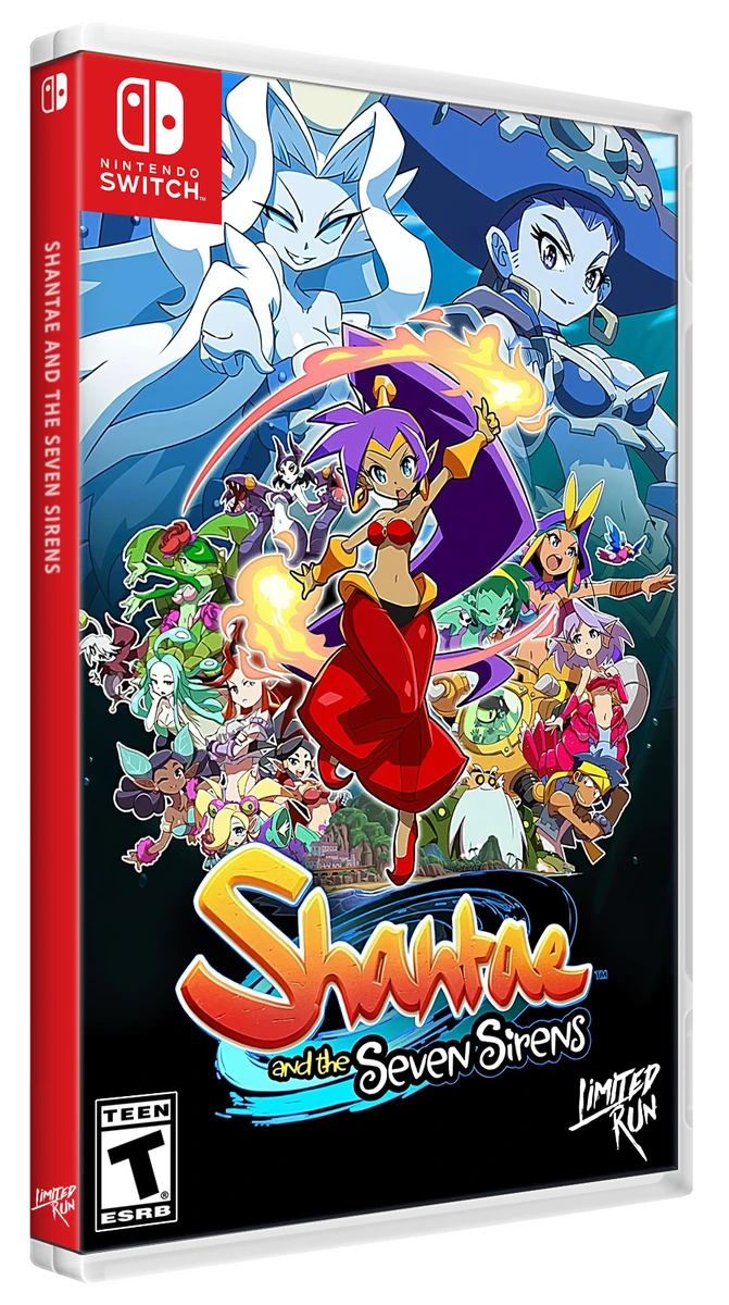 Shantae and the Seven Sirens box art