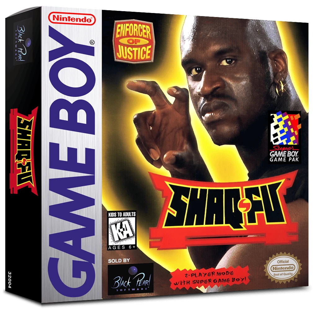Shaq Fu box art