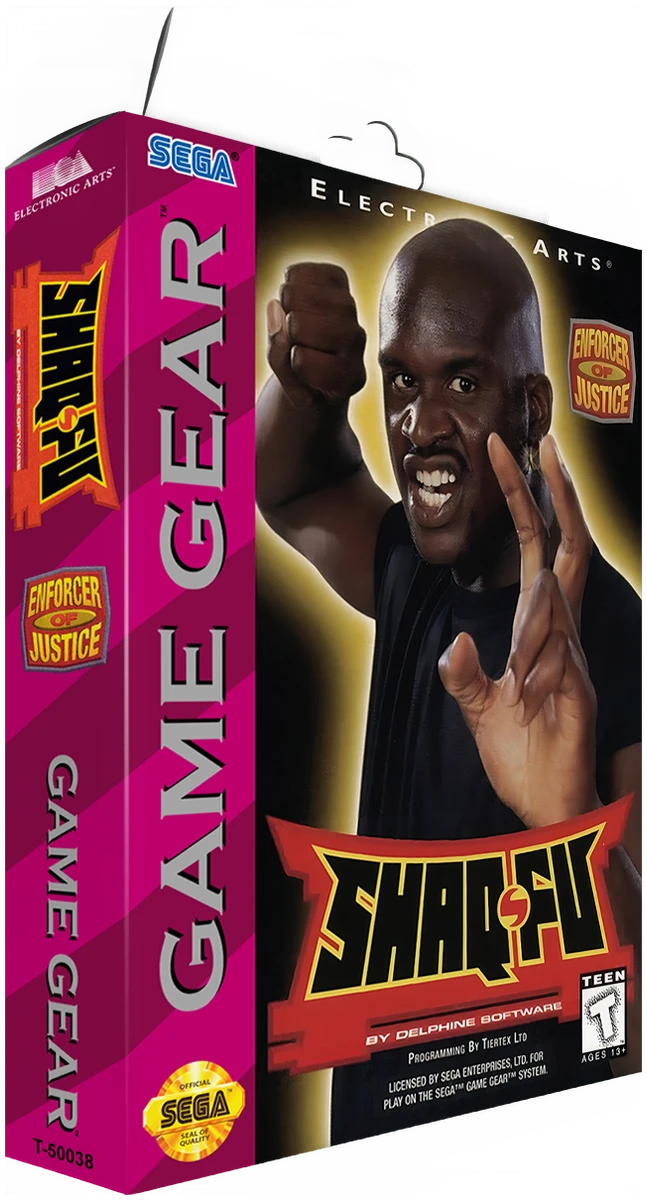 Shaq Fu box art