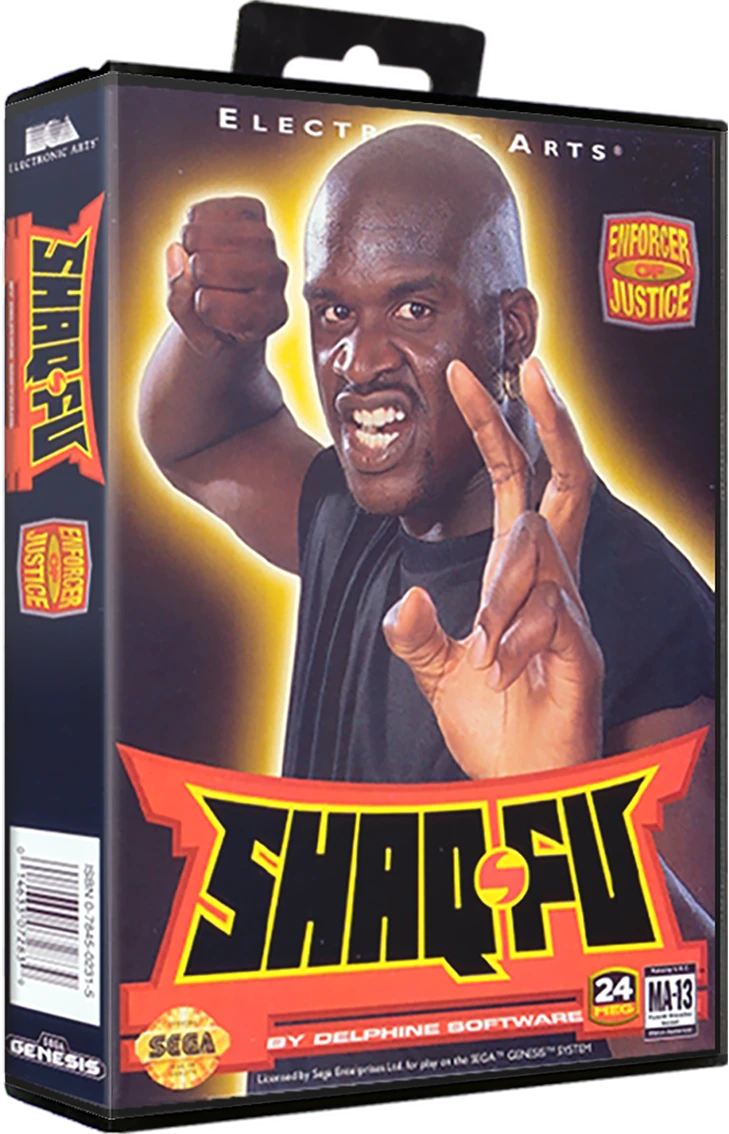 Shaq Fu box art